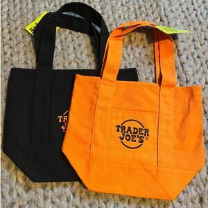 Trader joes mini halloween tote set of two
